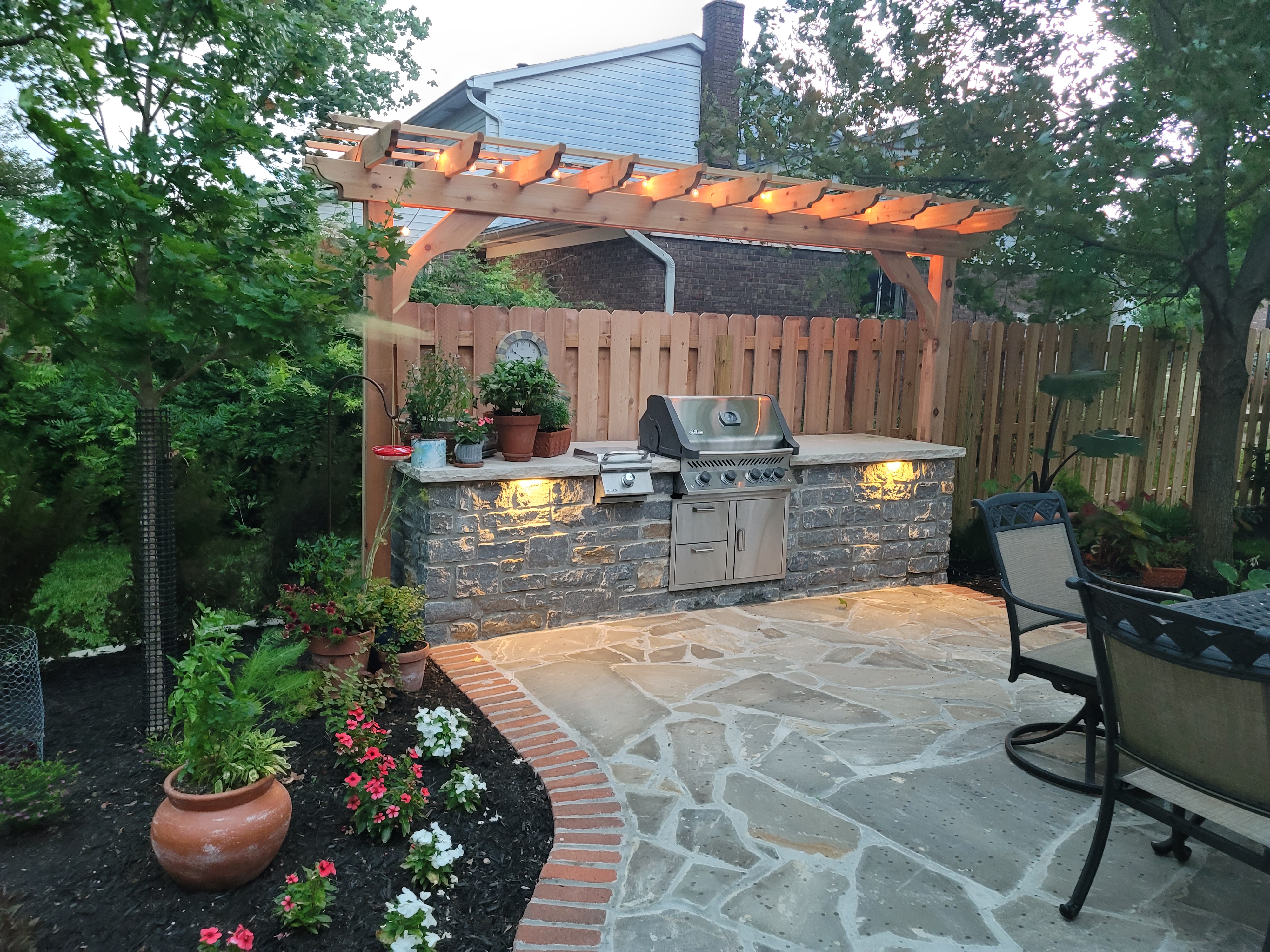 Montgomery Outdoor Kitchen Made This Client’s Summer 